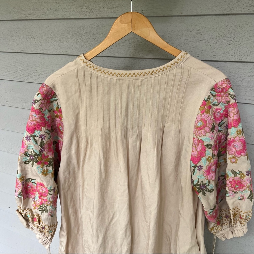 Spell & The Gypsy Embroidered Dress Cleo XL EUC - Picture 9 of 10